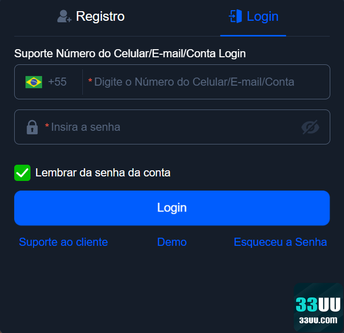 Recompensas VIP 33uu.com